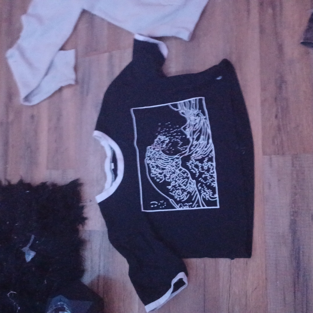 Great wave crop top